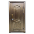 China Made Manufacture Victorian Design Style Solid Durable Security Steel Door For Project Building Entrance